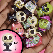 Disney Doorables The Nightmare Before Christmas Collection, 9 Mini Figures, 1.5 Inch Characters, Ages 5+