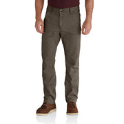 Carhartt Men's Relaxed Straight Rigby Double-Front Work Utility Pants with Rugged Flex Stretch, Tarmac, 32W x 34L, 102802-217