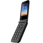 UScellular Hot Pepper Fresno 4G, Black Prepaid Basic Phone