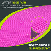 ProsourceFit Exercise Balance Pad, Non-Slip Cushioned Foam Mat, Large 15.5