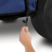 Classic Accessories 40-053-345501-00 Fairway Long Roof 4-Person Deluxe Golf Cart Enclosure