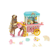 Wild Manes Horse Toys Cheries Tea and Treats Cart Playset with Cherie Horse Doll Figure, Includes Brush and Play Accessories
