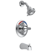 Delta Faucet Classic Monitor 13 Series Tub and Shower Trim, Chrome, Wall Mount, Single-Handle, T13491