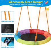 GIKPAL US01+TY0574 440lbs Swing Set for Kids with Heavy Duty A-Frame Metal Swing Stand for Backyard and Playground