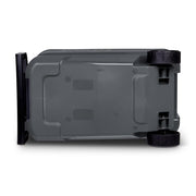 Igloo MaxCold 40qt Rolling Cooler with Thermecool Foam Insulation, Oversized Wheels, Flip-Up Tow Handle, Carbonite