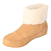 Sorel Go Stumptown Bootie Slippers for Women - Tawny Buff/Natural - 11M