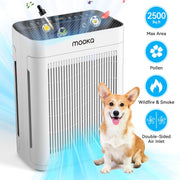 Mooka TM06 Air Purifier, HEPA Air Filter for Home Large Room up to 2500 Sq ft