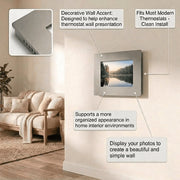 Decorative Thermostat Cover Frame, Plastic, Fits Most Standard Thermostats, Wall Decor Accent