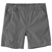 Carhartt Rugged Flex Relaxed-Fit Canvas Work Shorts for Men - Steel - 34