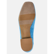 Time and Tru Womens String Bow Block Heel Ballet Shoes, Wide Width Available