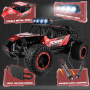 YCFUN TB201 Remote Control Monster Truck, 1:20 Scale, All Terrain Electric RC Car