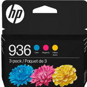 HP 6C3Z3LN Cyan, Magenta, Yellow Ink Cartridges Printers (3-Pack) | Works with Printer Series: OfficeJet 9120, Pro 9110, 9120, 9130, Wide Format 9730 | Eligible for Instant Ink | 6C3Z3LN