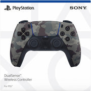 Sony 1000039944/1000030611 PlayStation 5 - DualSense Wireless Controller - Gray Camouflage