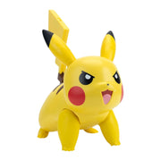 Jazwares Pokmon Battle Action Pikachu Interactive Figure, 12-Inch with Electric Attack, Light-Up Tail, Touch Sensors, Authentic Sounds, PKW4857