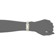 Citizen Women's Two Tone Stainless Steel Bracelet Watch, White Dial, Quartz Movement, Water Resistant 30M, EJ5854-56A