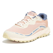 Merrell Fly Strike 2 Trail Hiking Shoes for Women, Breathable Mesh Upper, Lightweight EVA Midsole, Rubber Outsole, Powder, Size 7.5M, J068566