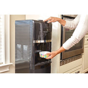 Primo Deluxe 601256-SO Bottom Loading Hot/Cold Water Dispenser with Self-Sanitization, Black w/ Black Stainless