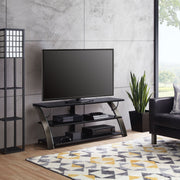 Whalen Furniture XL-33E-CC Payton 3-in-1 Flat Panel TV Stand for TVs up to 65
