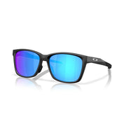 Oakley Paracord Square Frame Nylon Sunglasses with Prizm Sapphire Lenses, Matte Black, Size 57, OO9506D