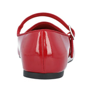 Time and Tru Women's Faux Leather Mary Jane Flats