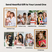 RCA 10.1 Inch WiFi Digital Photo Frame, 1280x800 HD IPS Touchscreen, 32GB Memory, Auto Rotate, Wall Mountable, Wireless Sharing via Uhale App