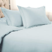 Superior 1000FQDC SLBB Egyptian Cotton 1000 Thread Count Baby Blue Duvet Set, Full/ Queen