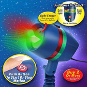 Star Shower 10639-6 Motion Laser Light Projector