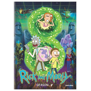 Rick and Morty Complete Eighth Season DVD, 10 Episodes, Dolby Atmos and Dolby Digital 5.1 Audio, Two-Disc Set, Multi-Language Subtitles, TV-MA Rated