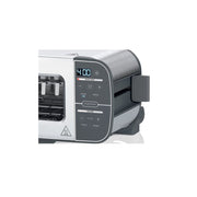 Ninja ST100 Foodi 2-in-1 Flip Toaster, 2-Slice Capacity, Compact Toaster Oven, 1500 Watts