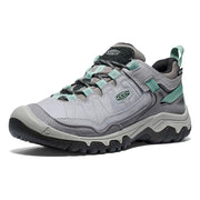 KEEN 1028992 Targhee IV Waterproof Hiking Shoes for Ladies - Alloy/Granite Green - 9M