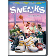 Sneaks DVD Family Animated Movie, Featuring Anthony Mackie and Martin Lawrence, Dolby Digital 5.1, Subtitled, 92 Minutes, PG Rated