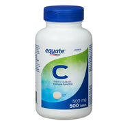 Equate 500mg Vitamin C 500 Tablets