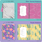 ONE TO FOUR XP5615 2-Pack Mega DIY Journal Kit, Art & Craft Set for Tweens, Scrapbook & Diary Kit, Multicolor