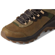 Merrell J038077 Speed Strike 2 Mid Leather Hiking Boots for Men, Olivine, 11M