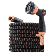 Pocket Hose Copper Bullet 100 Ft Expandable Garden Hose Black 3/4 Inch 17193