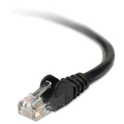 Belkin A3L980-10-BLK-S CAT6 Ethernet Patch Cable, 10 ft, Black, Snagless RJ45 Male-to-Male, 5 Gbps