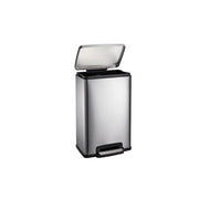 Tramontina 990004002 13 Gal Step Trash Can, Stainless Steel