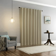 Sun Zero 64367 Vance 2-Piece Magnetic Closure 100% Blackout Back Tab Curtain Panel Pair, 37
