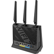 ASUS RT-BE86U BE6800 Dual-Band WiFi 7 Router, 6800 Mbps, 10G WAN/LAN, AiMesh, Subscription-Free AiProtection Pro, Guest Network Pro, Black