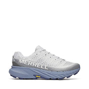 Merrell Agility Peak 5 Mens Trail Running Shoes, Water-Resistant Mesh Upper, Vibram MegaGrip Outsole, Pigeon Indigo, 11.5, J068347