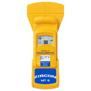 Zircon MetalliScanner MT 6 Professional Metal Detector, Accurate Detection Up to 6 Inches, Yellow, Aluminum Case, Battery Powered, 67149