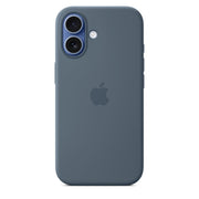 Apple iPhone 17 Silicone Case with MagSafe, Camera Control, Anchor Blue, Lightweight Matte Finish