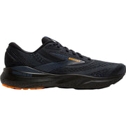 Brooks 1104371D076 Adrenaline GTS 24 Running Shoes for Men - Black/Country Blue - 10M