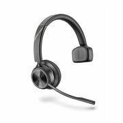 Poly Savi 7310 Monaural Wireless DECT Headset, Microsoft Teams Certified, Noise-Canceling Microphone, Black, On-Ear, Over-The-Head, 783N2AAABA