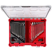 Milwaukee 48-22-9485 Metric/SAE Combination Wrench Set with PACKOUT Organizer (30-Piece)