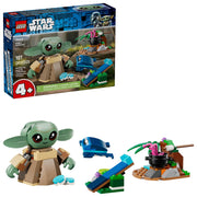 LEGO Star Wars Grogu's Homestead Building Toy, 107 Pieces, Posable Grogu Figure, Sorgan Frog Catapult, Campfire Accessories, Ages 4+, 6588624