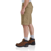 Carhartt Men's Rugged Flex Rigby Cargo Short - 36 - Dark Khaki