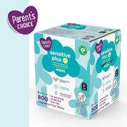 Parent's Choice Sensitive Plus Baby Wipes (800 Count)