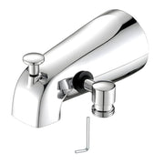 Limmint Tub Spout with Diverter, Bathtub Faucet with Shower, Chrome - Premium Quality