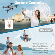 Beeprincess Beeprincess-20240514 Drone With Camera, Dual 4K HD Mini FPV RC Quadcopter